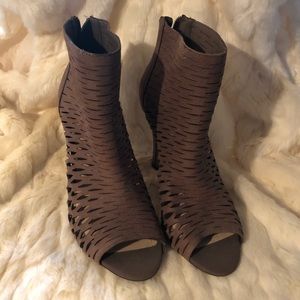 Vince Camuto Honeycomb Booties